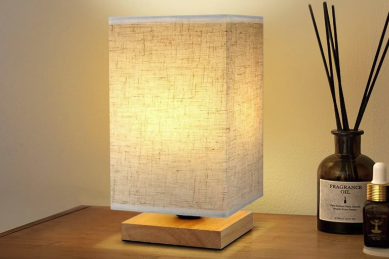 Cozy Fabric Table Lamp