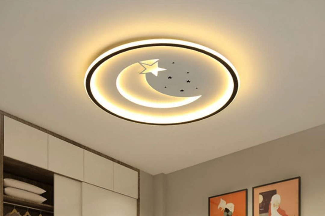 Create a Dreamy Ambiance with a Round Star Ceiling Lamp