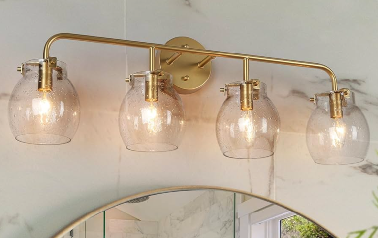 Enhance Your Bathroom with a Stylish Glass Wall Light