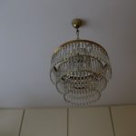 Photo Victorian style bathroom wall lamp