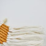 Photo macrame lamp shade